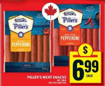 Food Basics PILLER’S MEAT SNACKS offer
