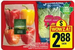 Food Basics ROMAINE HEARTS offer