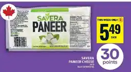 Food Basics Savera Paneer Cheese offer