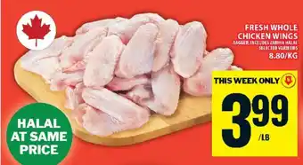 Food Basics FRESH WHOLE CHICKEN WINGS offer