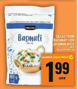 Food Basics Selection Basmati or Jasmin Rice offer