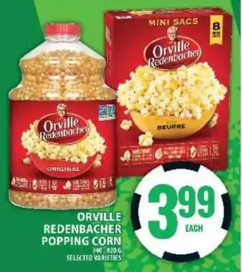 Food Basics ORVILLE REDENBACHER POPPING CORN offer