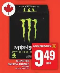 Food Basics MONSTER ENERGY DRINKS offer