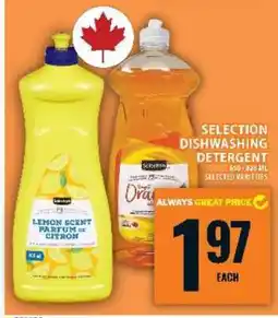 Food Basics SELECTION DISHWASHING DETERGENT offer