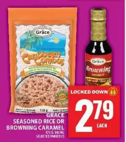 Food Basics Grace Seasoned Rice or Browning Caramel offer