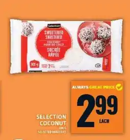 Food Basics SELECTION COCONUT offer
