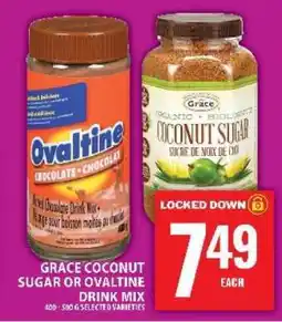 Food Basics Grace Coconut Sugar or Ovaltine Drink Mix offer