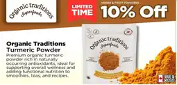 Metro Organic Traditions Turmeric Powder offer