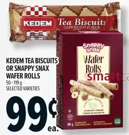 Metro Kedem tea biscuits or snappy snax wafer rolls offer