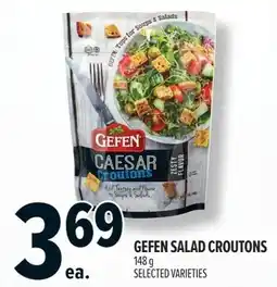 Metro Gefen salad croutons offer