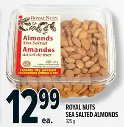 Metro Royal nuts sea salted almonds offer