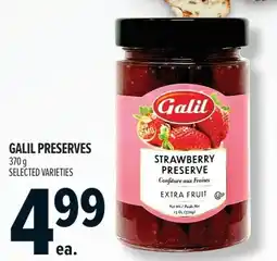 Metro Galil preserves offer