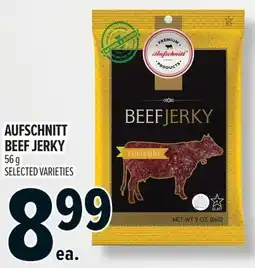 Metro Aufschnitt beef jerky offer