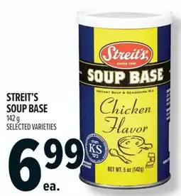 Metro Streit's soup base offer