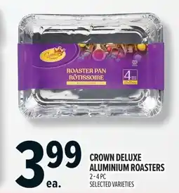 Metro Crown deluxe aluminium roasters offer