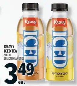 Metro Kravy iced tea offer