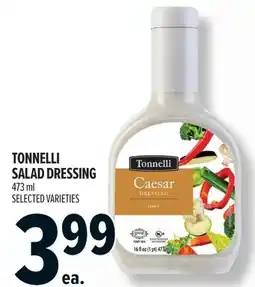 Metro Tonnelli salad dressing offer
