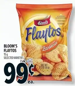 Metro Bloom's flaytos offer