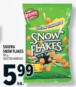 Metro Shufra snow flakes offer