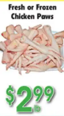 Danforth Food Market Fresh or Frozen Chicken Paws offer