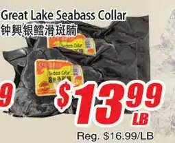 WinCo Food Mart Great Lake Seabass Collar offer