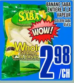 Marché Lian Tai BANANE SABA ENTIERE À LA VAPEUR offer