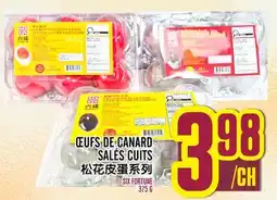 Marché Lian Tai CEUFS DE CANARD SALES CUIX offer