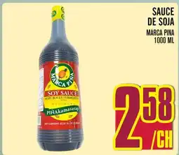 Marché Lian Tai SAUCE DE SOJA MARCA PINA offer