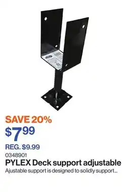 Patrick Morin Deck support adjustable offer