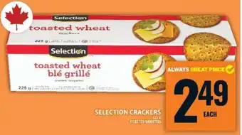 Food Basics SELECTION CRACKERS offer