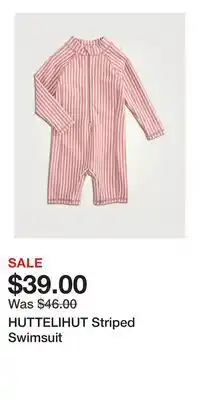 Holt Renfrew HUTTELIHUT Striped Swimsuit offer