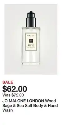 Holt Renfrew JO MALONE LONDON Wood Sage & Sea Salt Body & Hand Wash offer