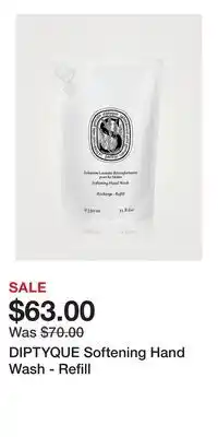 Holt Renfrew DIPTYQUE Softening Hand Wash - Refill offer