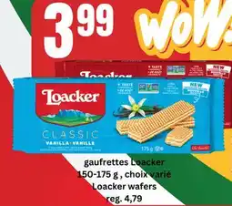 Marché Adonis gaufrettes Loacker | Loacker wafers offer