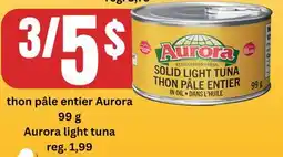Marché Adonis thon pâle entier Aurora | Aurora light tuna offer