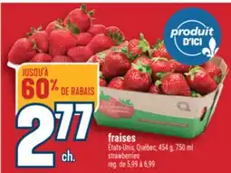 Marché Adonis FRAISES | STRAWBERRIES offer