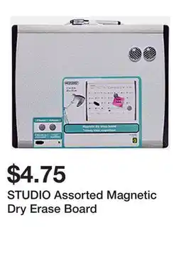 Dollarama STUDIO Assorted Magnetic Dry Erase Board offer