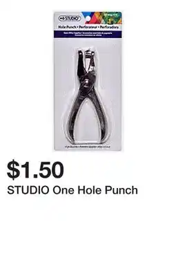Dollarama STUDIO One Hole Punch offer