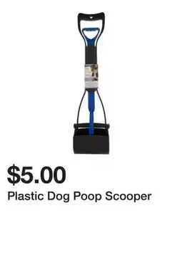 Dollarama Plastic Dog Poop Scooper offer