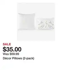 TSC Stores Décor Pillows (2-pack) offer