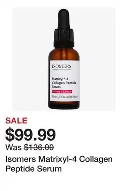 TSC Stores Isomers Matrixyl‑4 Collagen Peptide Serum offer