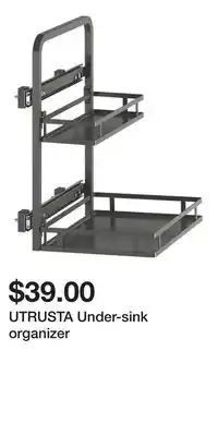 IKEA UTRUSTA Under-sink organizer offer
