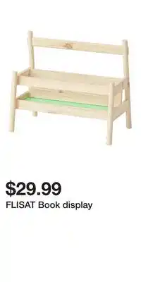 IKEA FLISAT Book display offer