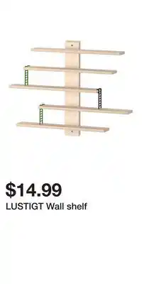 IKEA LUSTIGT Wall shelf offer
