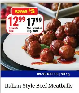 M & M Food Market Italian Style Beef Meatballs offer