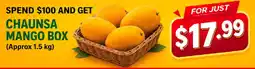 Iqbal Foods Chaunsa mango box offer