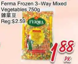 Foody Mart Ferma Frozen 3-Way Mixed Vegetables offer