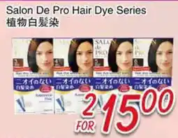 Foody Mart Salon De Pro Hair Dye Series offer