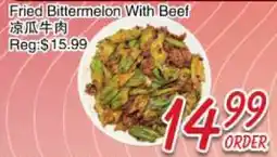 Foody Mart Fried Bittermelon With Beef offer