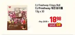 Galleria Supermarket CJ Freshway Crispy Roll offer